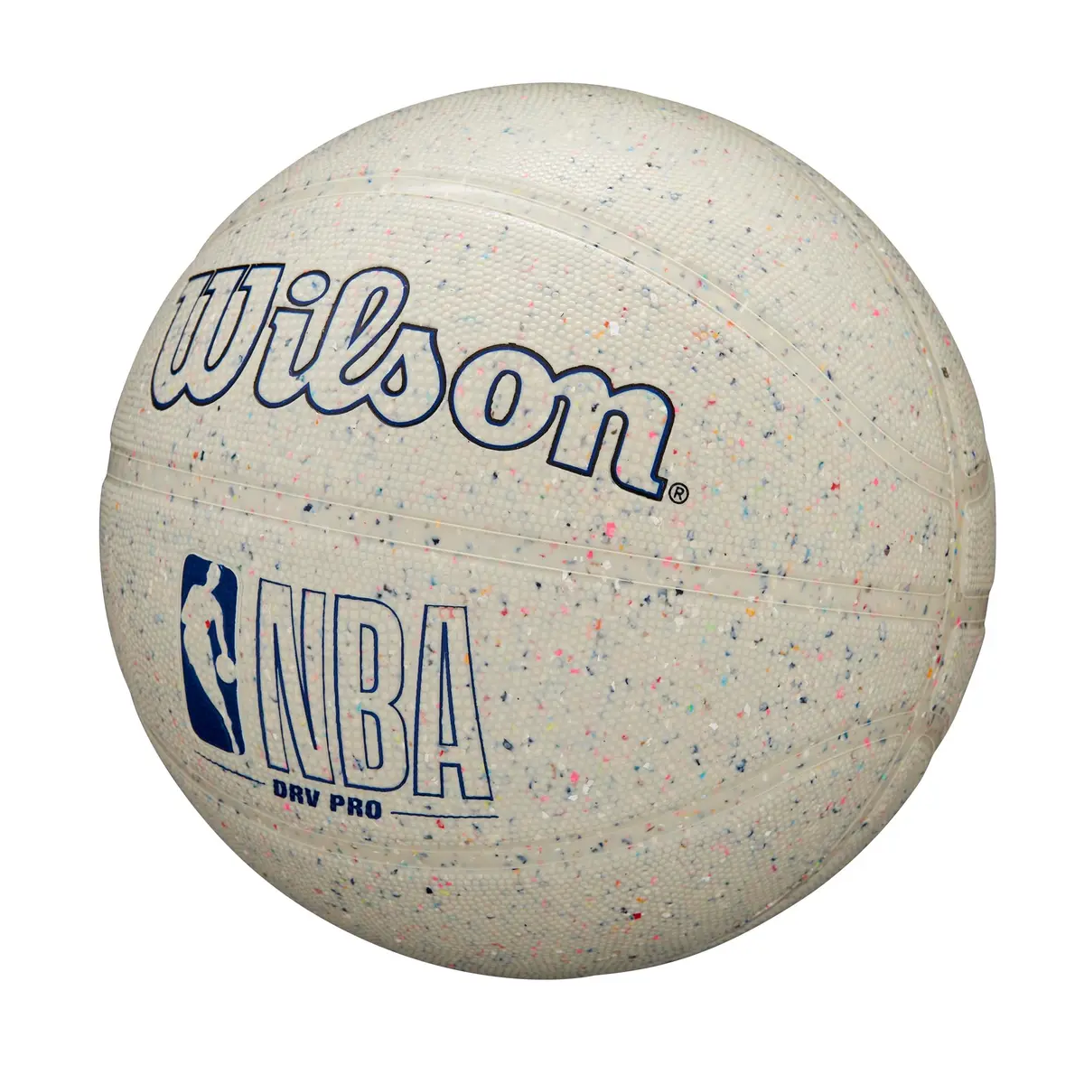 WILSON NBA DRV Pro Outdoor Basketball - Beige/Speckled, Size 7 - 29.5" | Eco-friendly Tackskin Cover - view 3