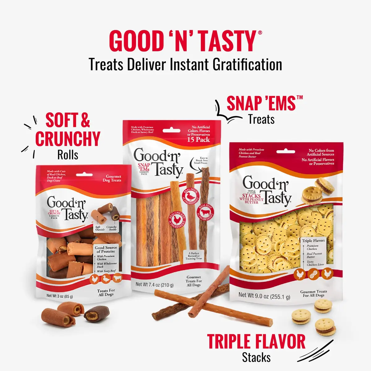 Good ‘N’ Tasty Puree Mix-Ins Dog Food Topper 28 Count | Flavorful Hydrating Treats for Dogs - view 7