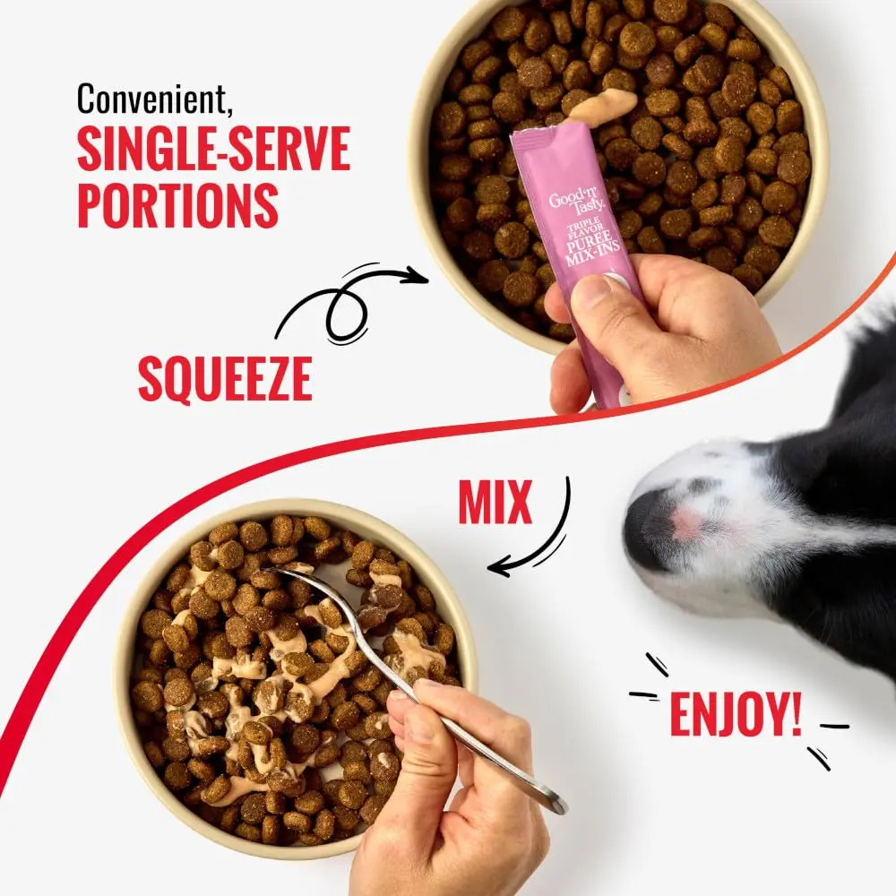 Good ‘N’ Tasty Puree Mix-Ins Dog Food Topper 3.95 Fl Oz | Flavorful, Hydrating & Easy to Serve - view 5