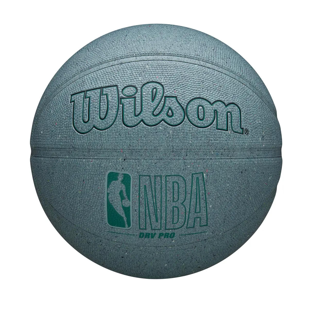 WILSON NBA DRV Pro Outdoor Basketball - Mint Green, Size 7 | Sustainable Tackskin Cover for Outdoor Courts - main product image