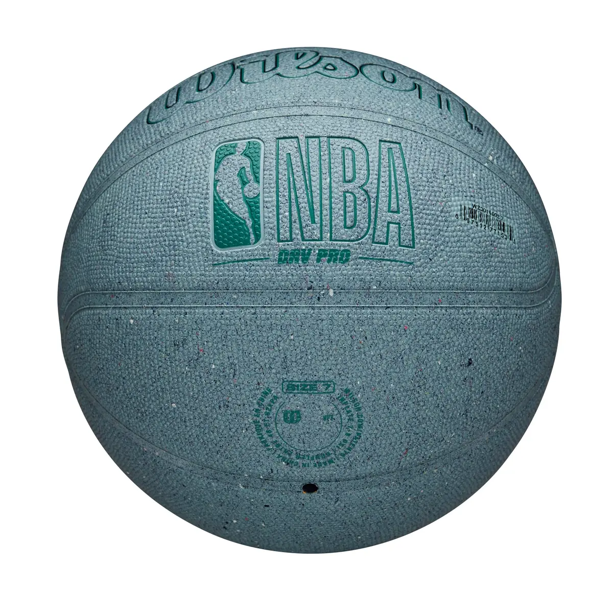 WILSON NBA DRV Pro Outdoor Basketball - Mint Green, Size 7 | Sustainable Tackskin Cover for Outdoor Courts - view 6