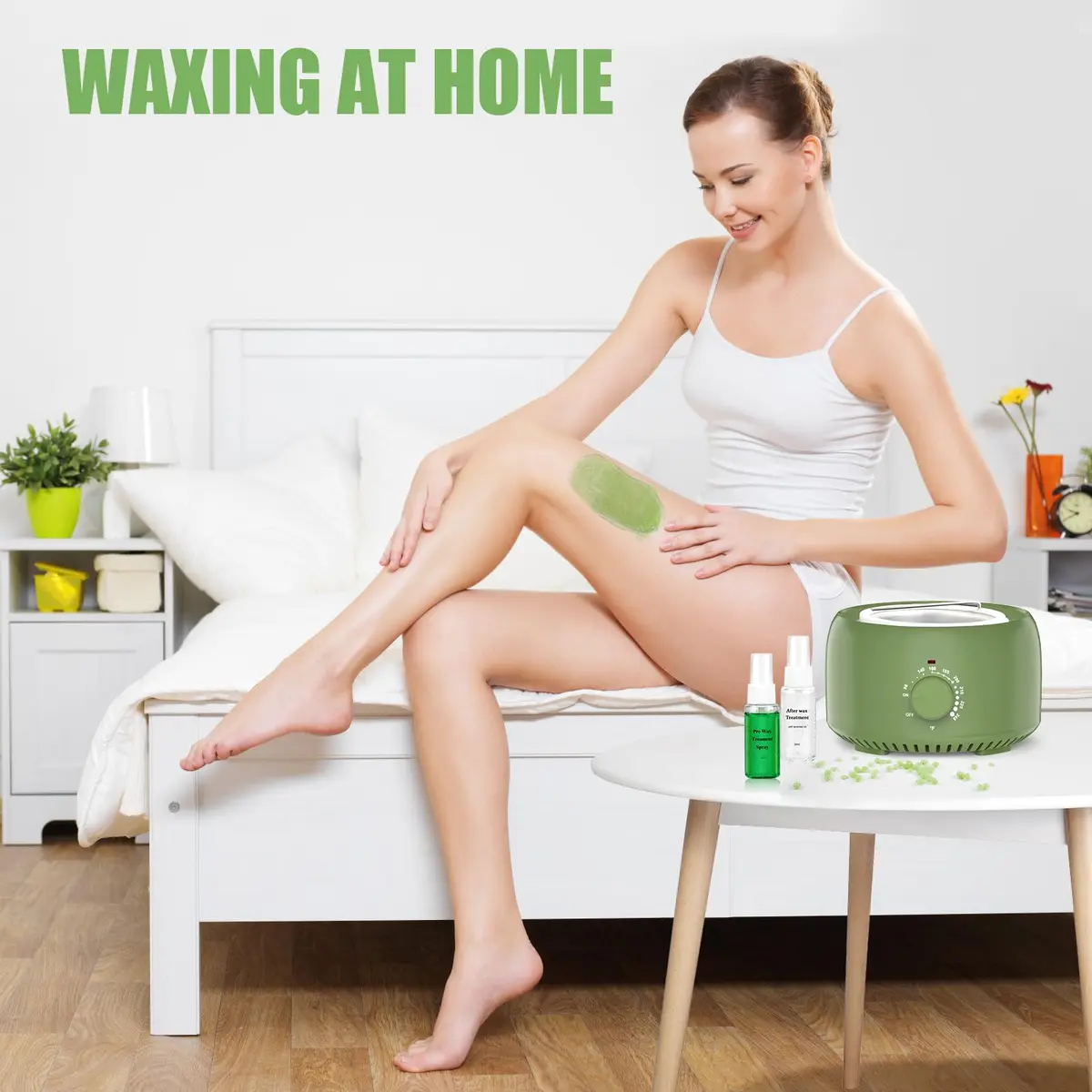 TIKESI Waxing Kit with Wax Warmer 14oz | Full Body Hair Removal for Women Men - view 7
