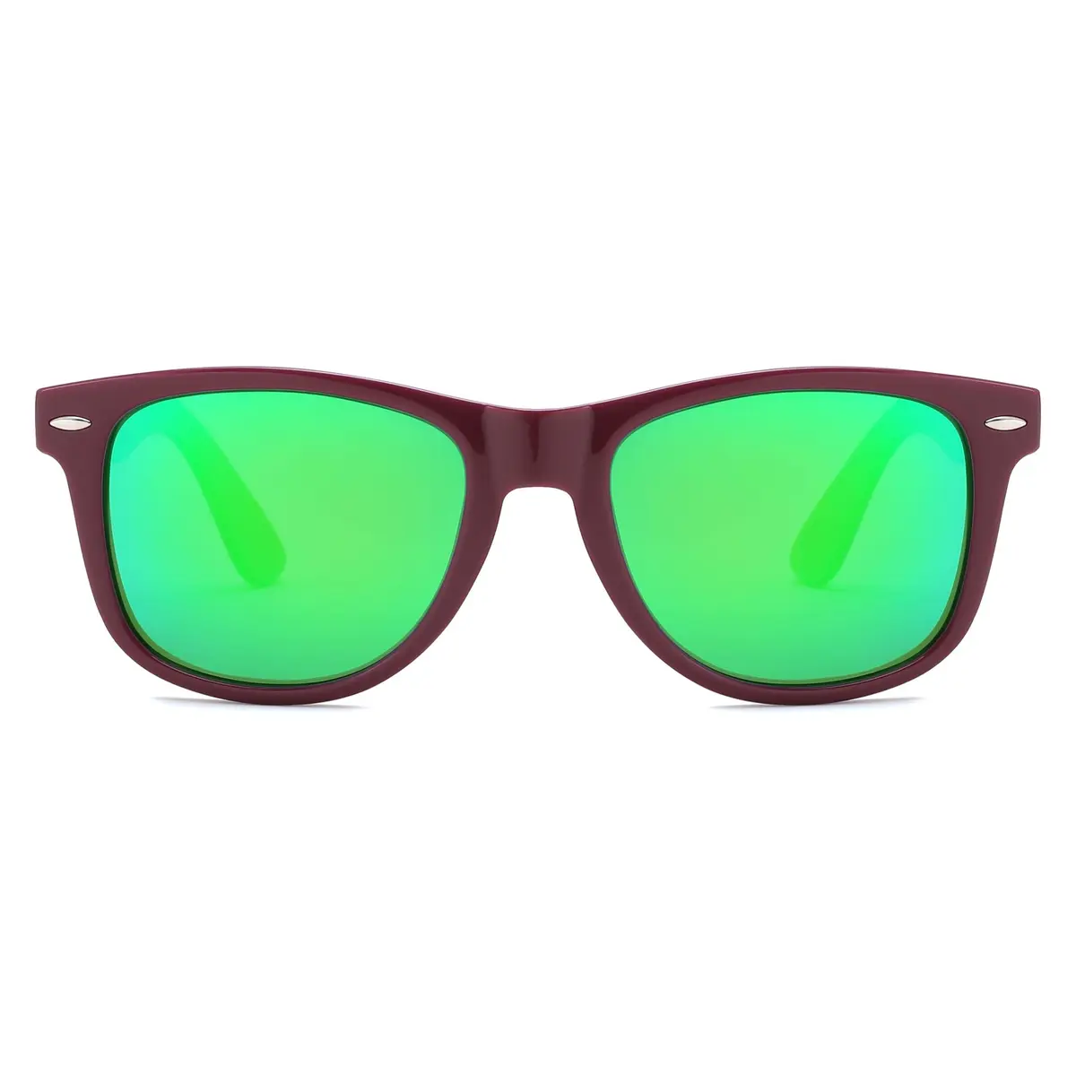 FEISEDY Classic Square Retro Polarized Sunglasses for Women & Men | 54mm (2.13 in) Lens Width - view 3