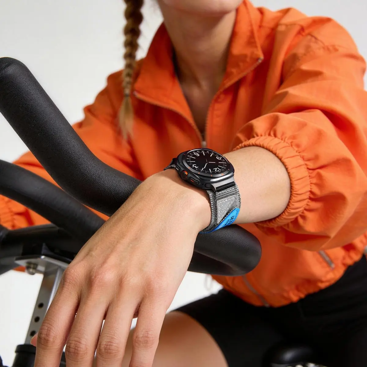 ULTIMAL Nylon Band Compatible with Samsung Galaxy Watch Ultra 2/1 47mm | Breathable, Adjustable, Waterproof Nylon Strap for Men & Women - view 4