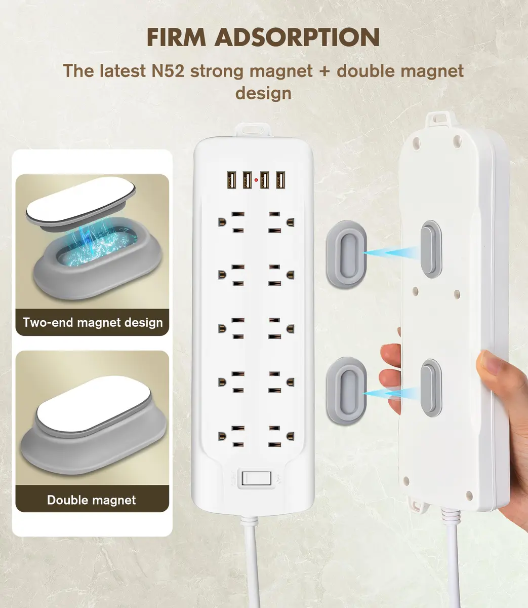 Nearockle Magnetic Remote Control Holder Wall Mount - 5 Pack | Strong N52 Magnet Adsorption - view 7