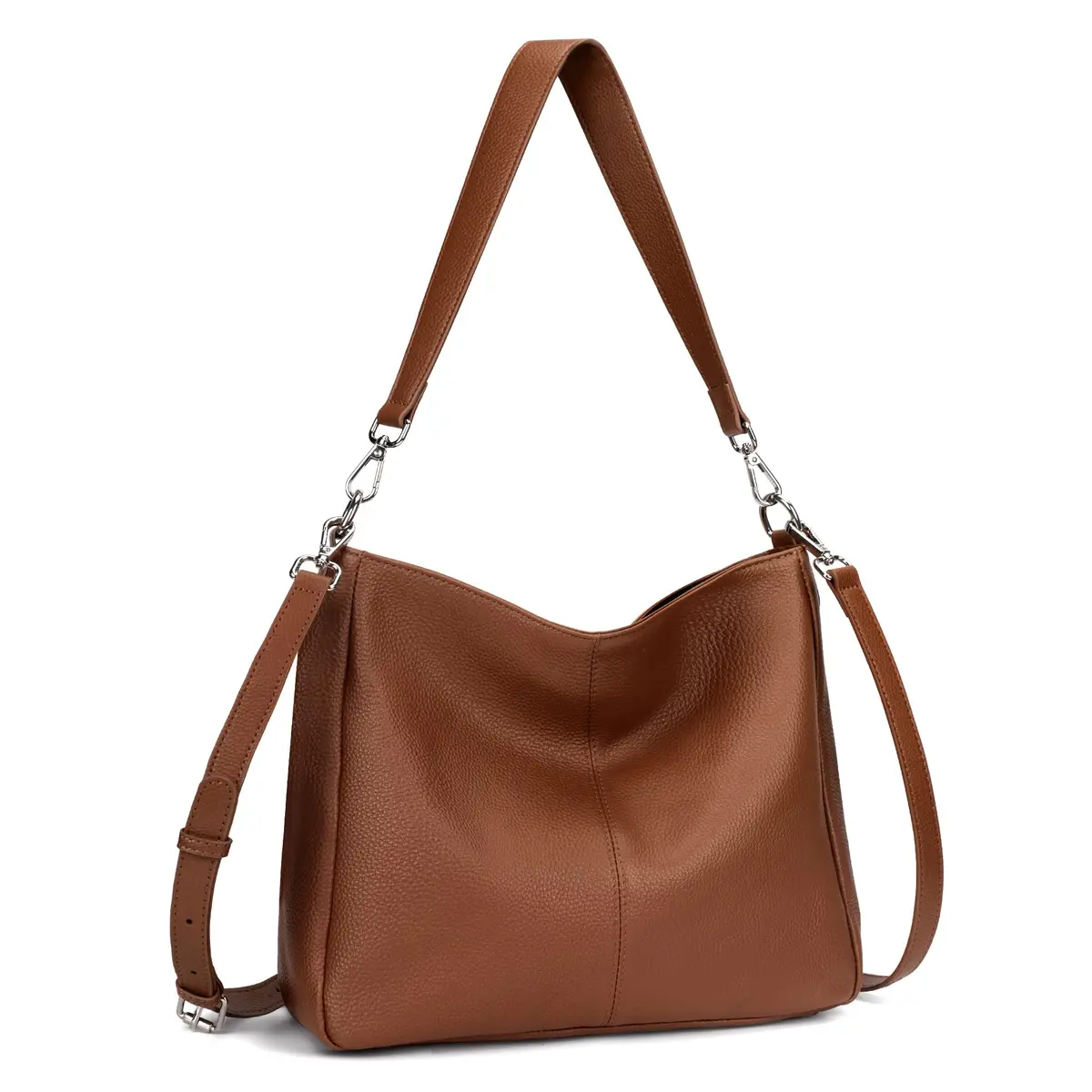 befen Genuine Leather Hobo Bag for Women | Adjustable Crossbody Shoulder Purse - main product image