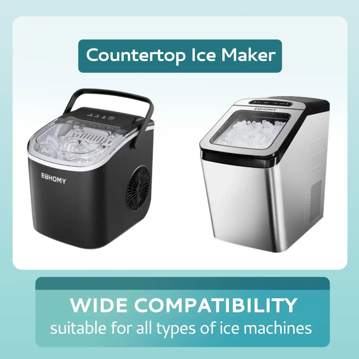 EUHOMY Ice Maker Cleaner & Descaler Powder 12 Uses (340g / 12oz) | Organic Citric Acid Formula for All Ice Machines - view 6