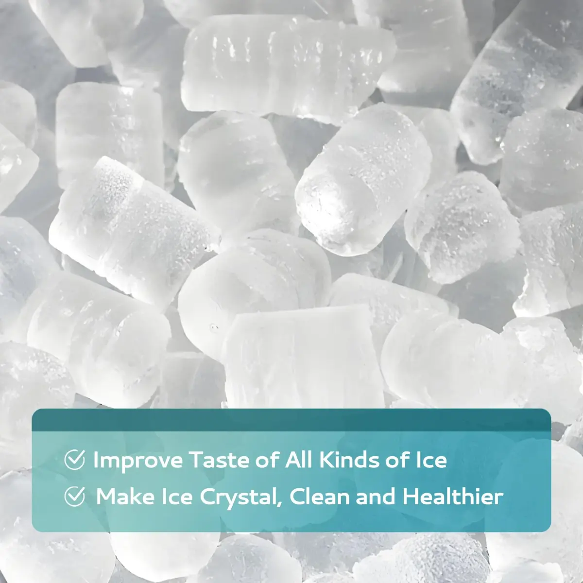 EUHOMY Ice Maker Cleaner & Descaler Powder 12 Uses (340g / 12oz) | Organic Citric Acid Formula for All Ice Machines - view 3
