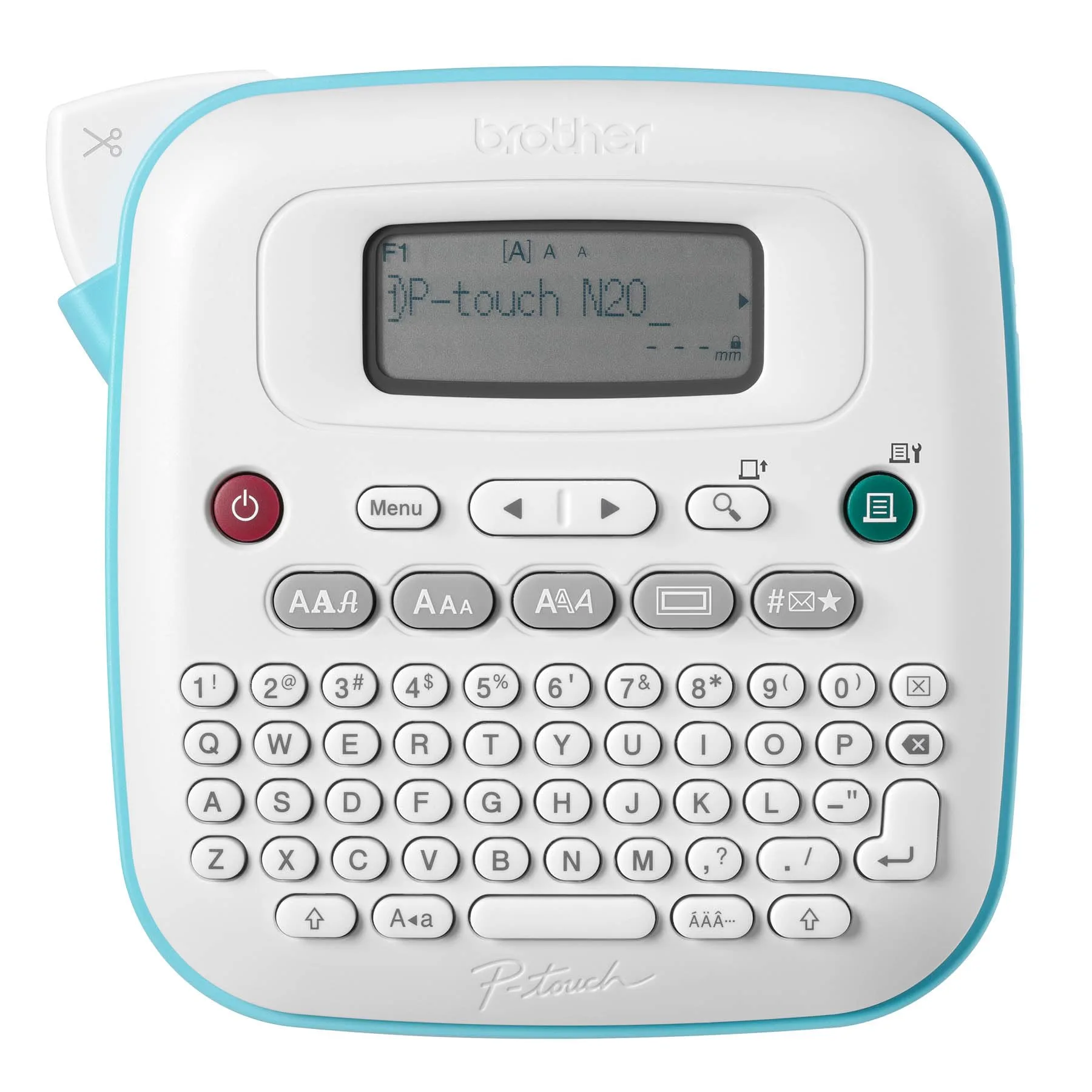 Brother P-Touch PT-N20 Label Maker, Portable, Handheld, Prints ~½” (12mm) Btag Tapes | Organize Your Life with 220V Compatibility - main product image