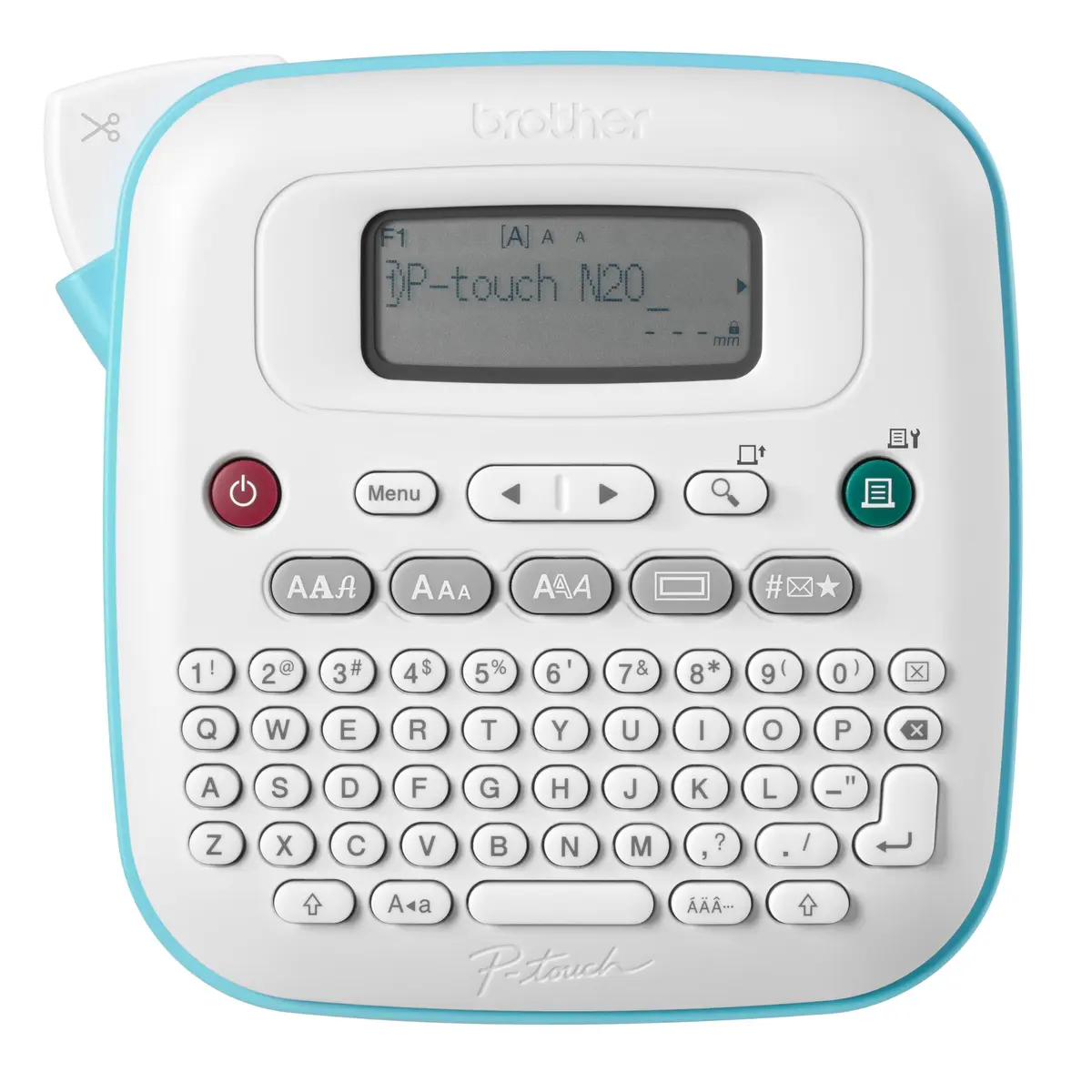 Brother P-Touch PT-N20 Label Maker | 12mm Wide Labels, QWERTY Keyboard, 220V Compatible - main product image