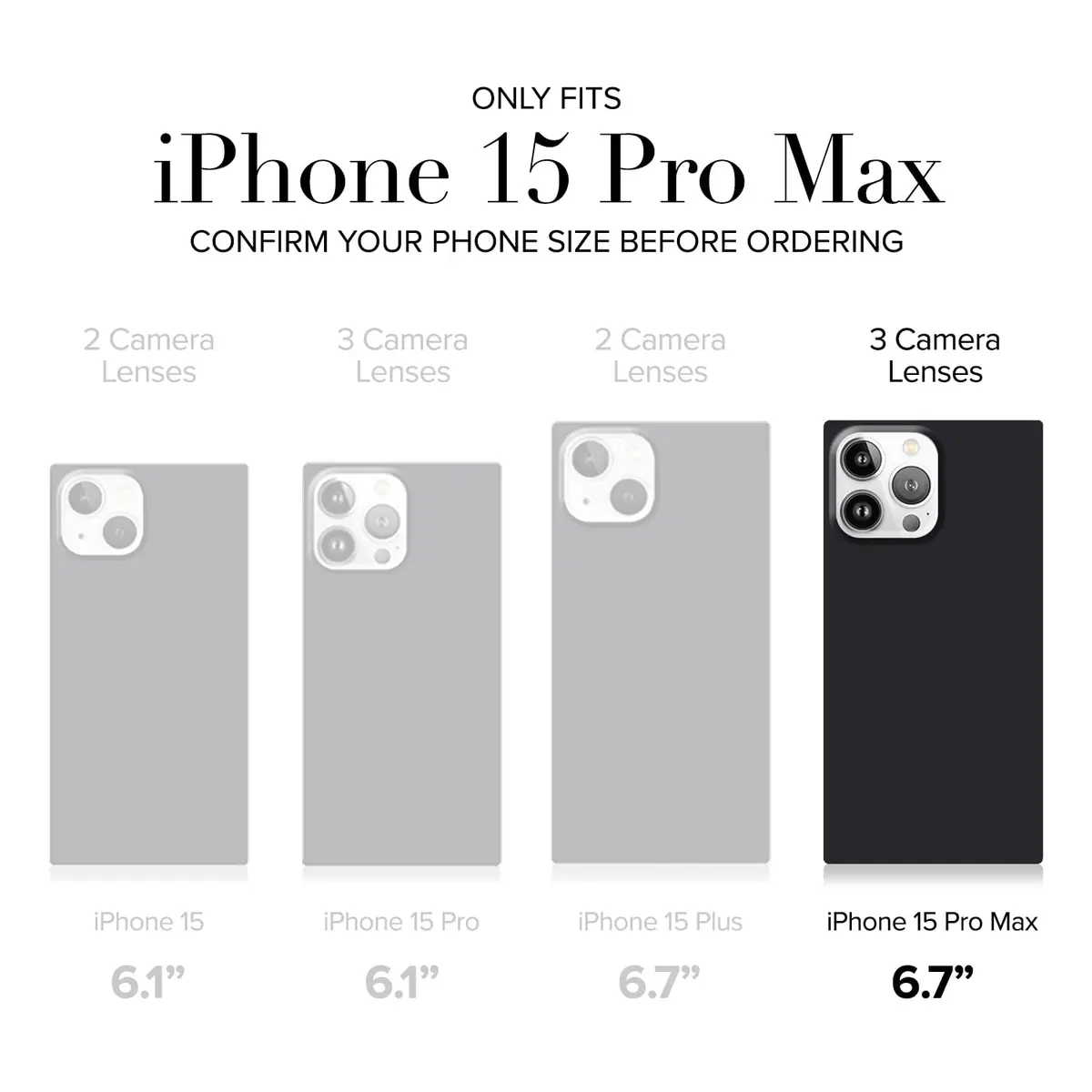 FLAUNT Official Square iPhone 15 Pro Max Case - Blonde Tortoise Shell | Shockproof & MagSafe Compatible - view 5