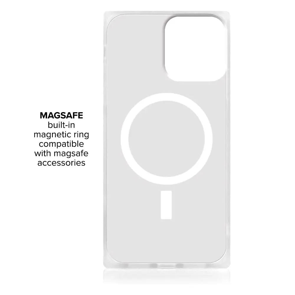 FLAUNT Official Square iPhone 15 Pro Max Case - Blonde Tortoise Shell | Shockproof & MagSafe Compatible - view 6