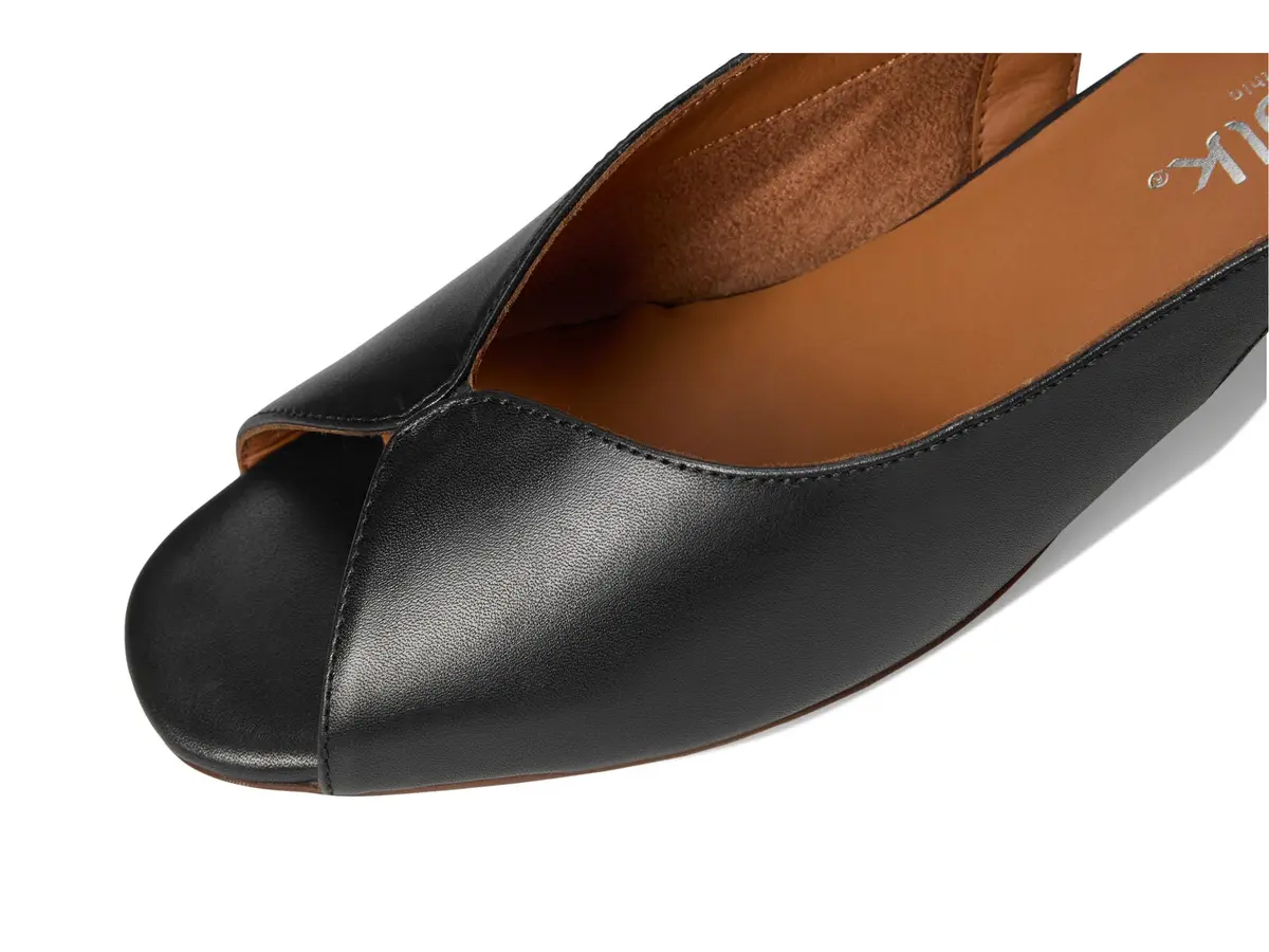 SoftWalk Lakewood Sandal Navy 12 Medium | Leather Dressy Heel with Adjustable Buckle - view 8