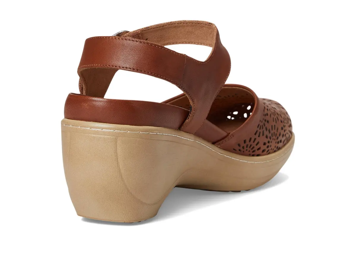 SoftWalk Womens Mabelle Perf Luggage 10 Narrow | Leather Casual Shoes for Women - view 5