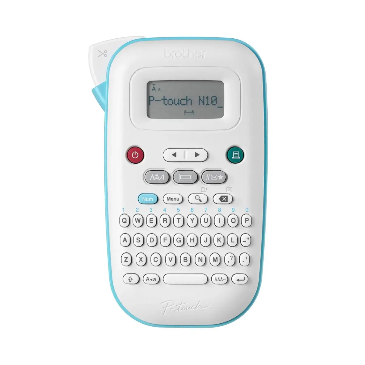 Brother P-Touch PT-N10 Personal Label Maker | Prints 12mm Wide Color Tapes - main product image