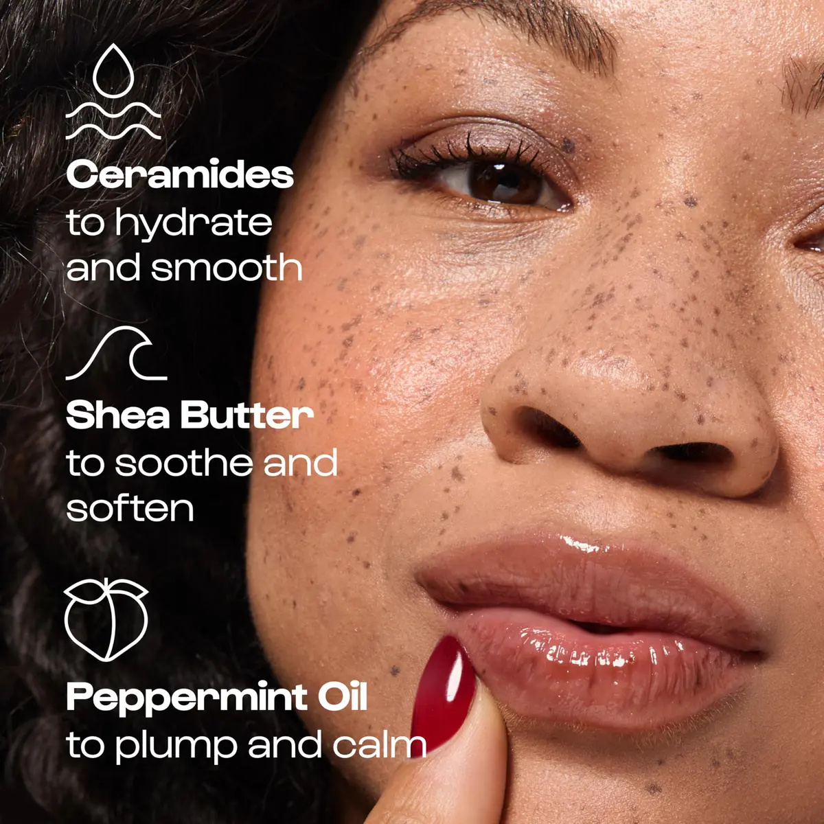 ALLEYOOP Lip Goals Glossy Balm 3-Piece Set | Hydrating, Sheer Plumping Shine for Women - view 2
