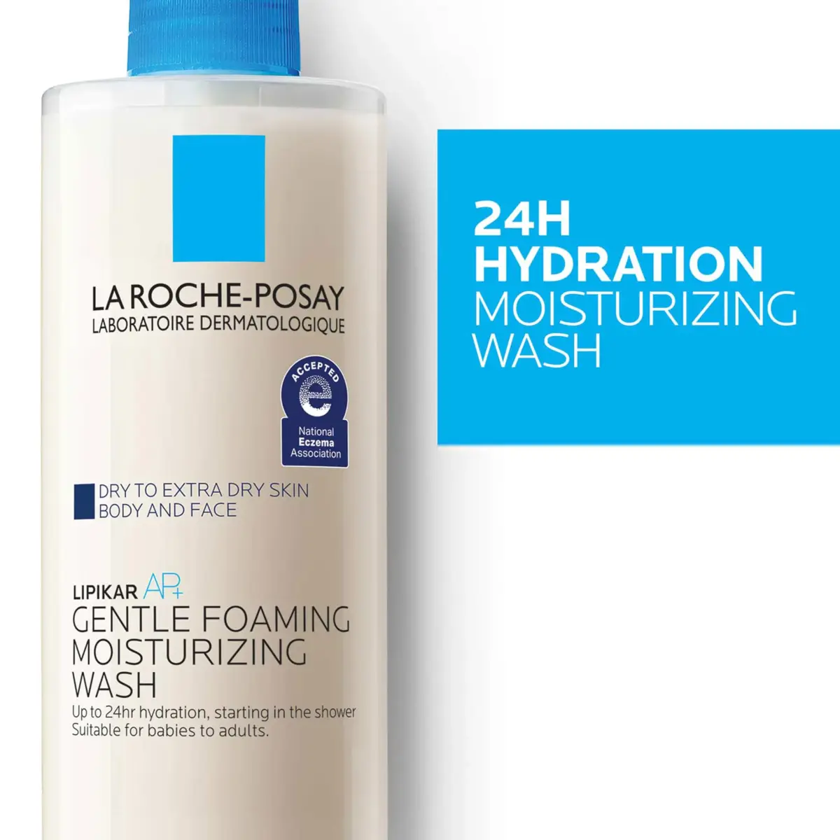 La Roche-Posay AP+ Gentle Moisturizing Body Wash for Dry Skin 200ml (6.76 Fl Oz) | Dermatologist Tested for Sensitive Skin - view 5
