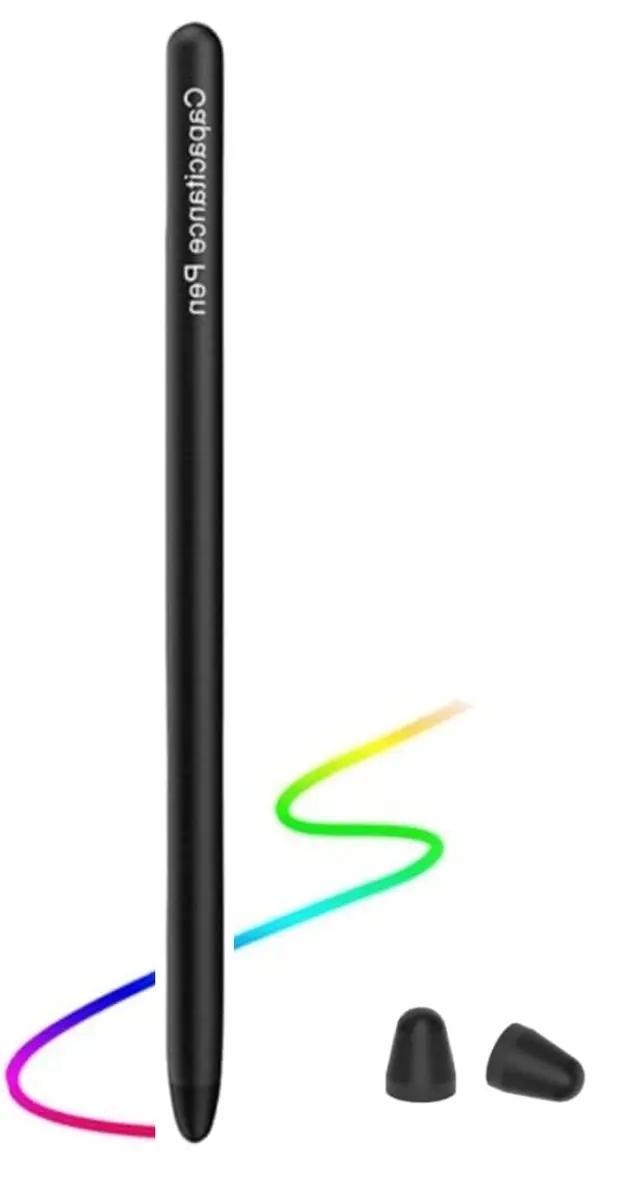 fllynewrite Stylus Pen for AMZ HD 10 Tablet & All Touch Devices (Black) | Universal Compatibility - view 5