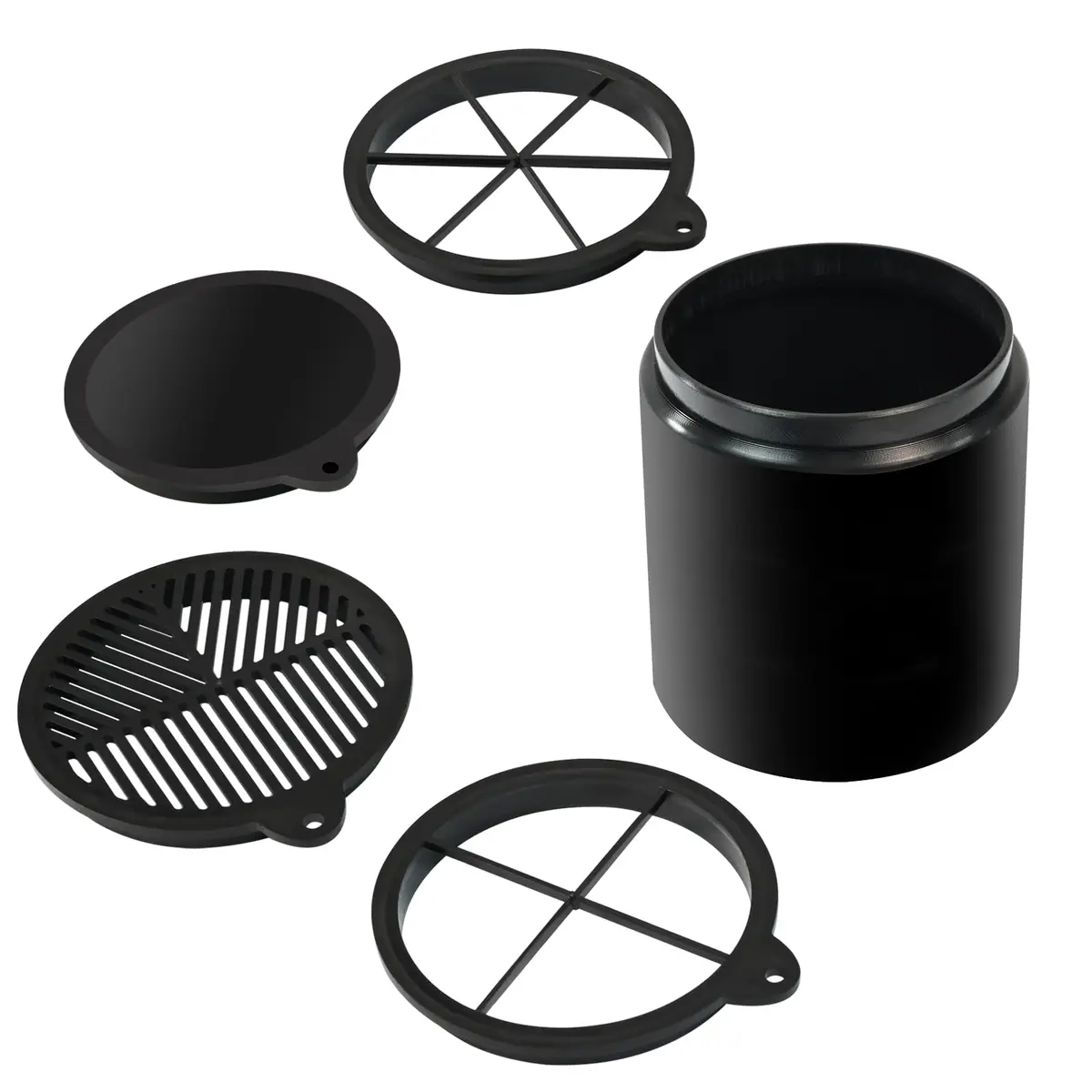 XJJ Dew Shield Combination with Bahtinov Mask & Diffraction Spikes for ZWO SeeStar S50 Telescope - main product image