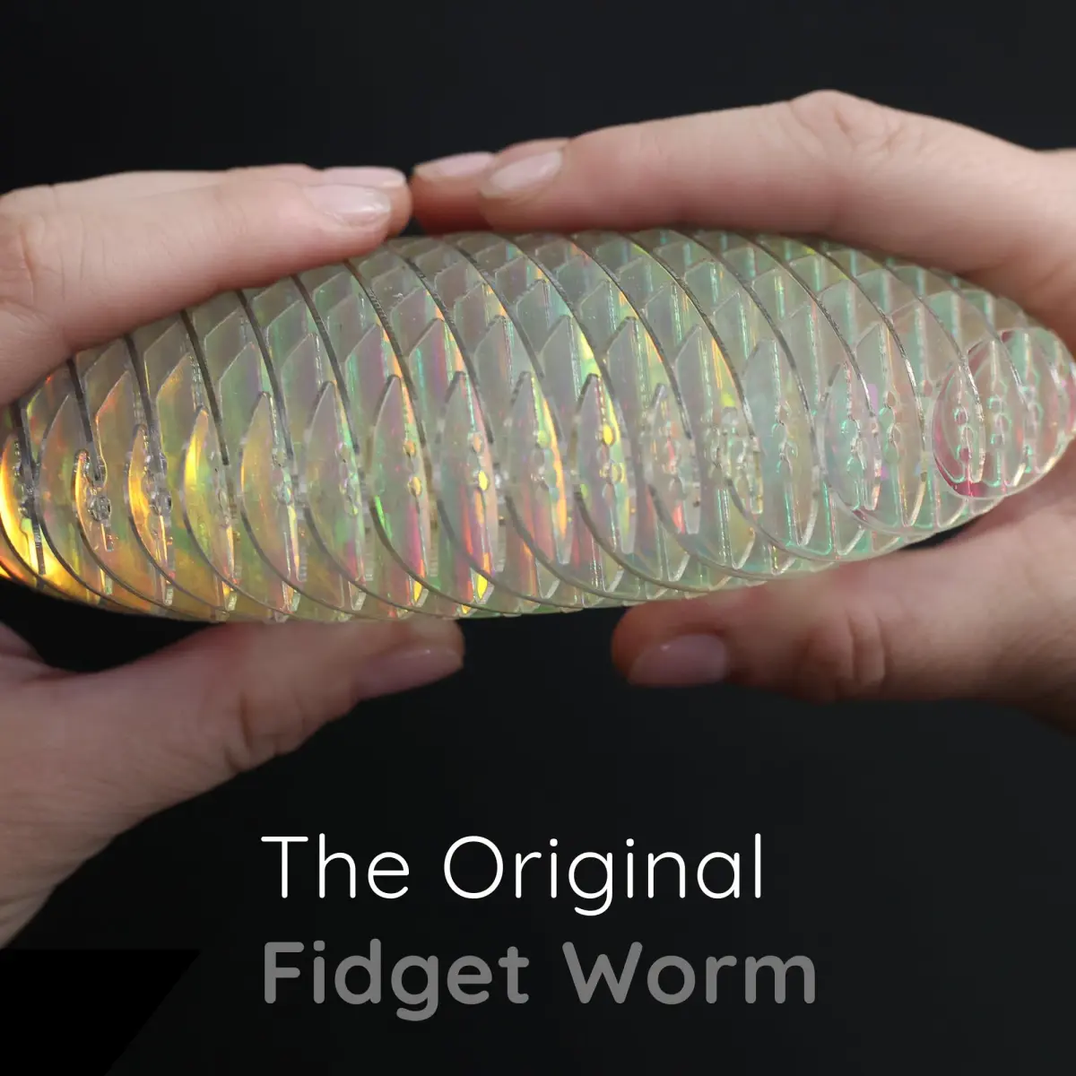 morf Worm 3D Sensory Figgy Fidget Toy, Large, 13.3 cm (5.24 inches) | Bend, Stretch & Wiggle for Focus - view 4