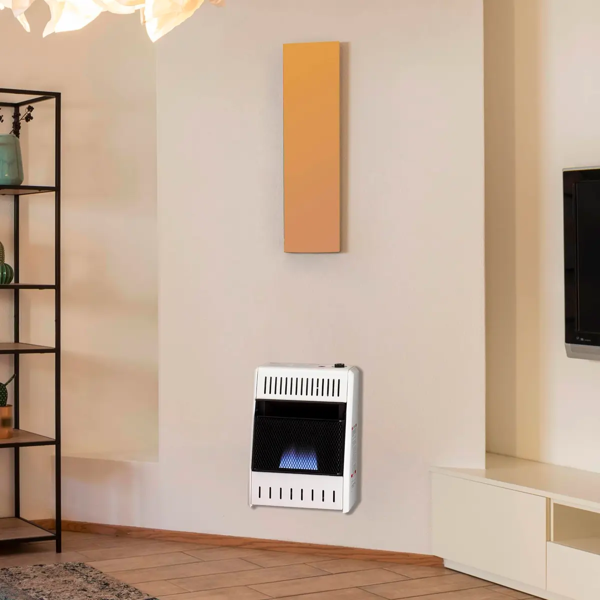 ProCom Space Heater 10,000 BTU Natural Gas Ventless Blue Flame | Safe, Power Outage Ready (70-120 chars) - view 2