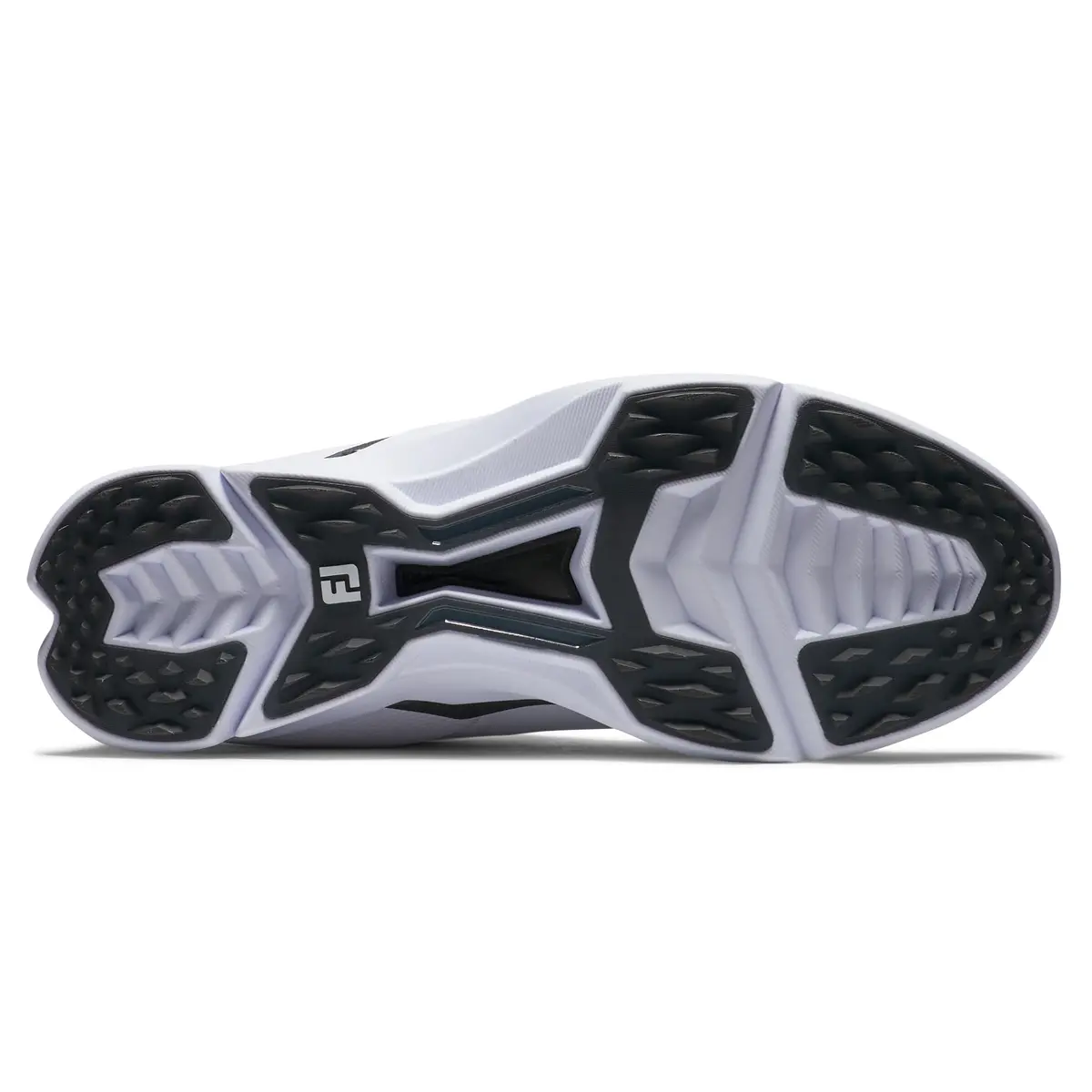 FootJoy FJ Fuel Golf Shoe White/White/Black 9.5 | Waterproof, Lightweight & Stable - view 4