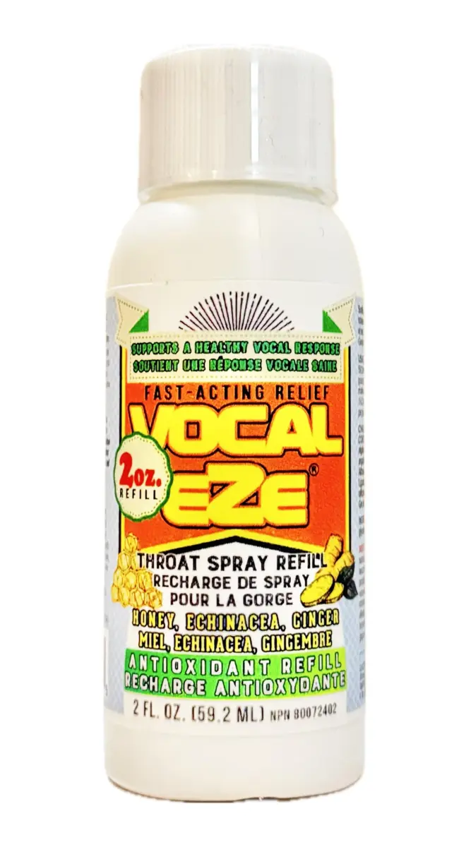 Vocal Eze Natural 2 Fl Oz (Pack of 1) Throat Spray | Artist-Endorsed Herbal Remedy for Sore, Hoarse, Dry Throats - view 4