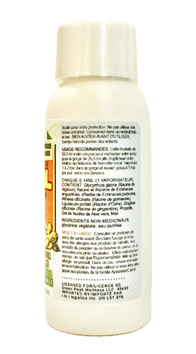 Vocal Eze Natural 2 Fl Oz (Pack of 1) Throat Spray | Artist-Endorsed Herbal Remedy for Sore, Hoarse, Dry Throats - view 5