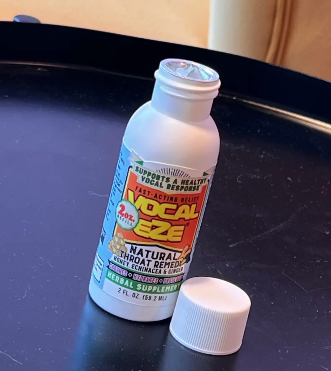 Vocal Eze Natural 2 Fl Oz (Pack of 1) Throat Spray | Artist-Endorsed Herbal Remedy for Sore, Hoarse, Dry Throats - view 3
