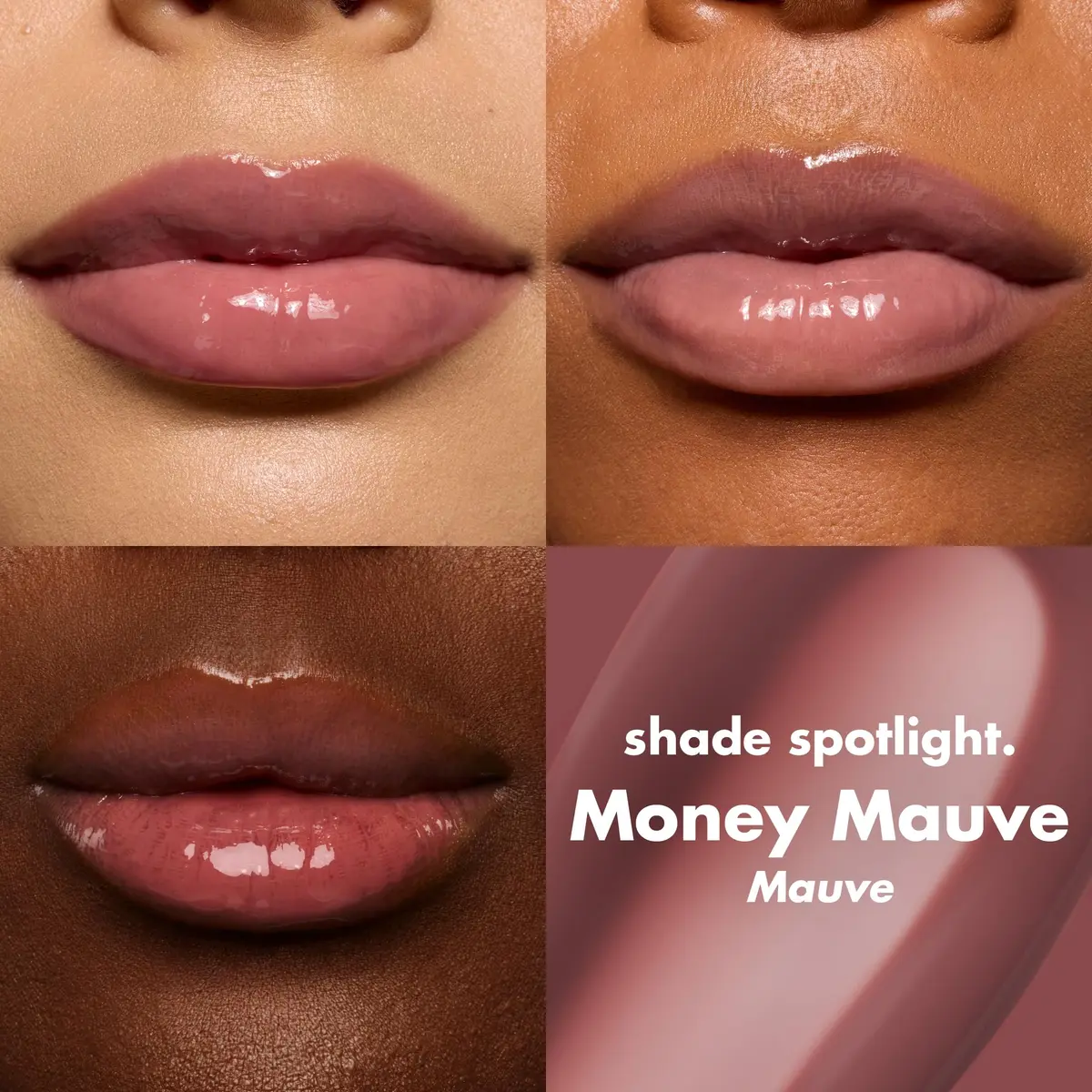 e.l.f. Glow Reviver Lip Oil, Tinted, Hydrating & Non-Sticky, Money Mauve | Sheer Glossy Lip Oil with Nourishing Oils - view 3
