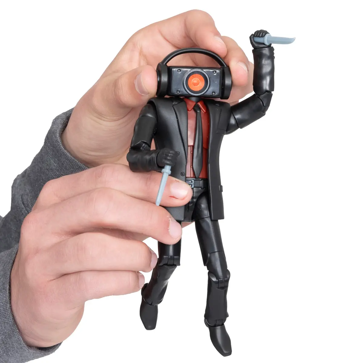 SKIBIDI TOILET Deluxe Cameraman Figure 15.24 cm (6 inch) | Officially Licensed Collectible Toy - view 4