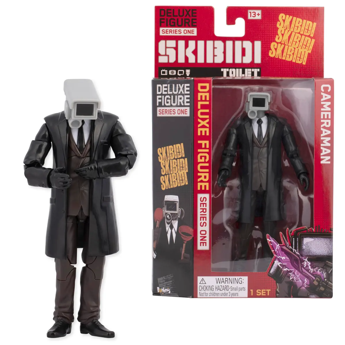 SKIBIDI TOILET Deluxe Cameraman Figure 15.24 cm (6 inch) | Officially Licensed Collectible Toy - main product image