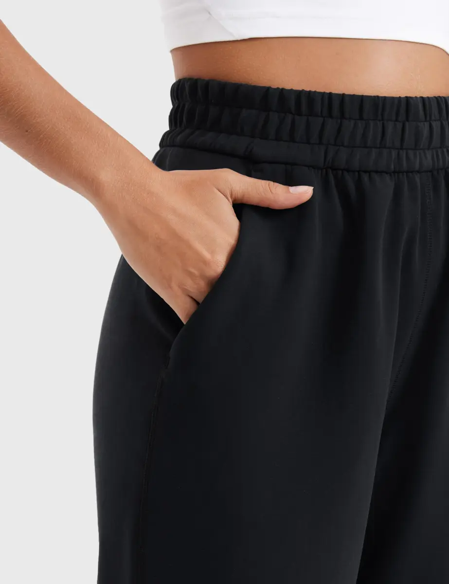 CRZ YOGA SoftAura Sweatpants 30" Black | Ultra-Soft Modal Blend for Casual Comfort - view 4