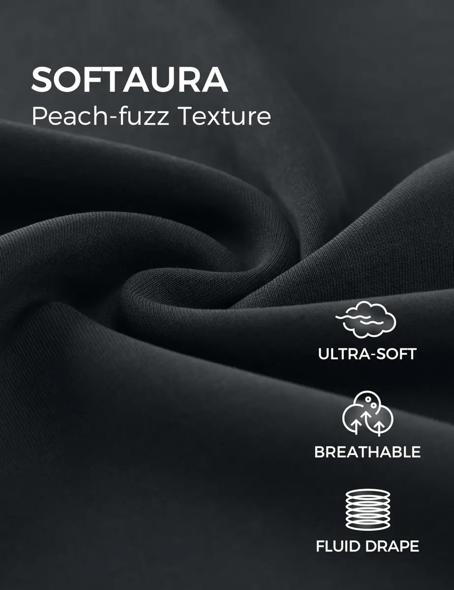 CRZ YOGA SoftAura Sweatpants 30" Black | Ultra-Soft Modal Blend for Casual Comfort - view 5