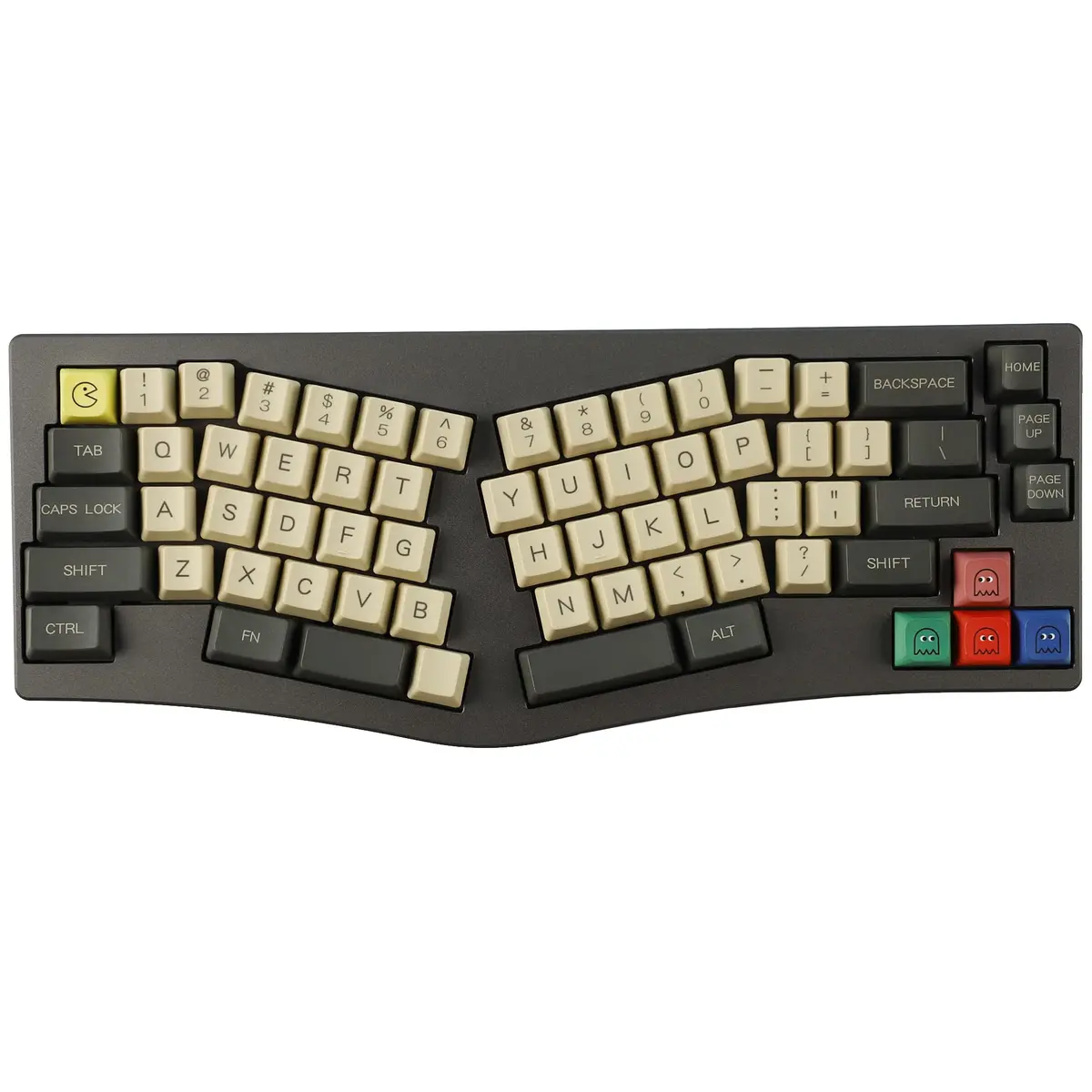 Mechkeeb ZDA Pacman 5 Keys Keycap Set | Custom Dye-Sublimation PBT for MX Mechanical Keyboards - view 6