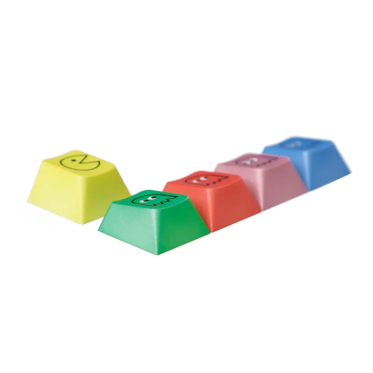 Mechkeeb Cherry Pacman 5-Key Dye-Sub PBT Keycap Set | Retro Gaming Style - view 6