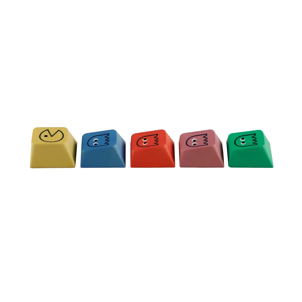 Mechkeeb Cherry Pacman 5-Key Dye-Sub PBT Keycap Set | Retro Gaming Style - view 7