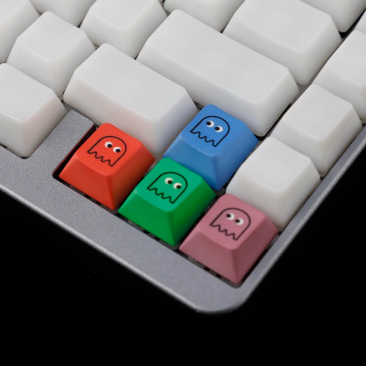 Mechkeeb Cherry Pacman 5-Key Dye-Sub PBT Keycap Set | Retro Gaming Style - view 4