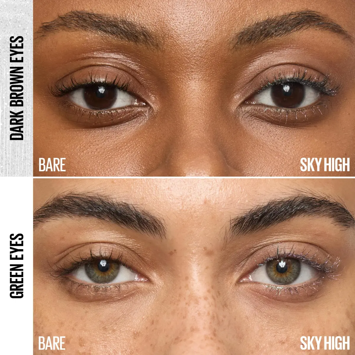 Maybelline Lash Sensational Sky High Glitter Mascara, Space Diamond | 7.2ml (0.24 Fl Oz) - view 5