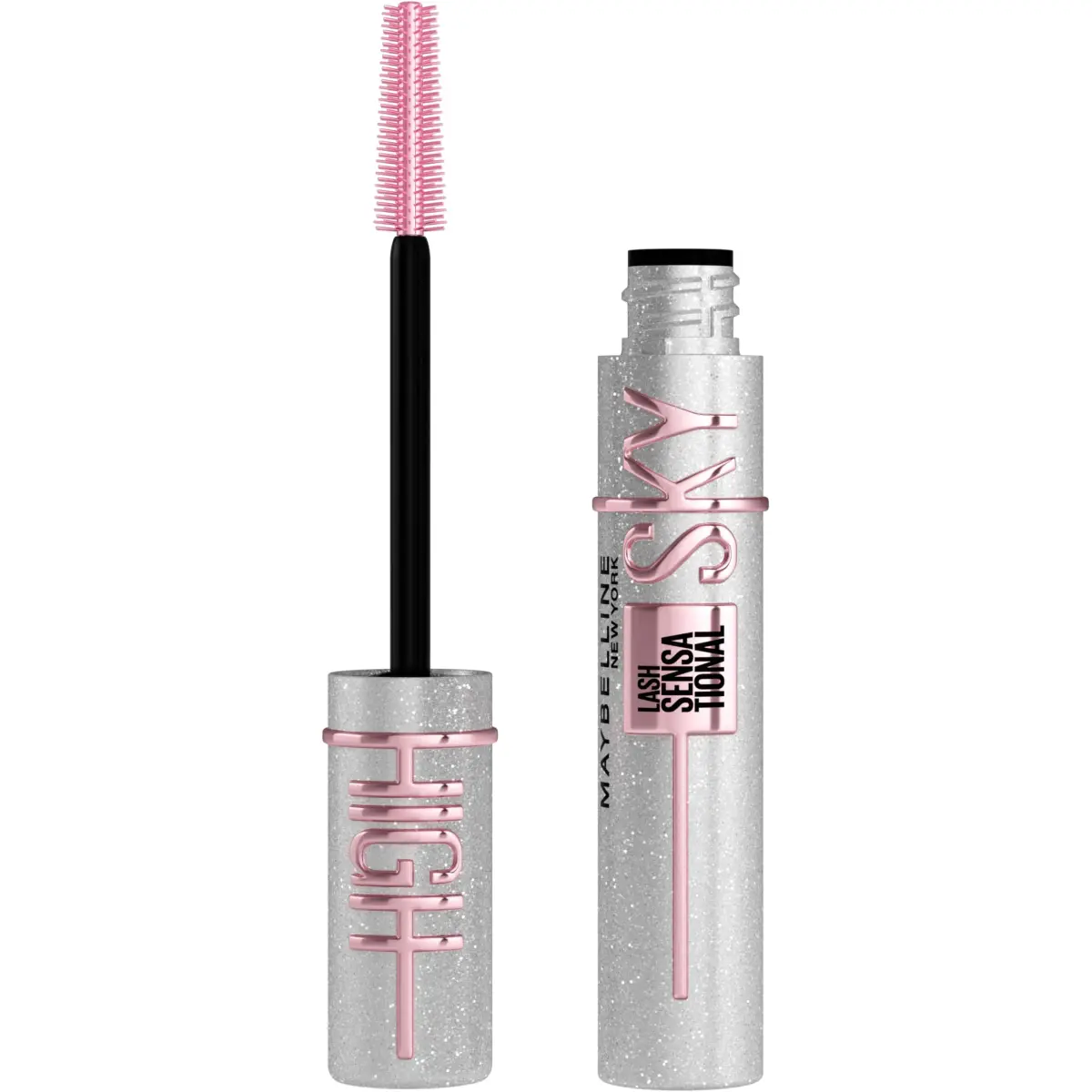 Maybelline Lash Sensational Sky High Glitter Mascara, Space Diamond | 7.2ml (0.24 Fl Oz) - main product image