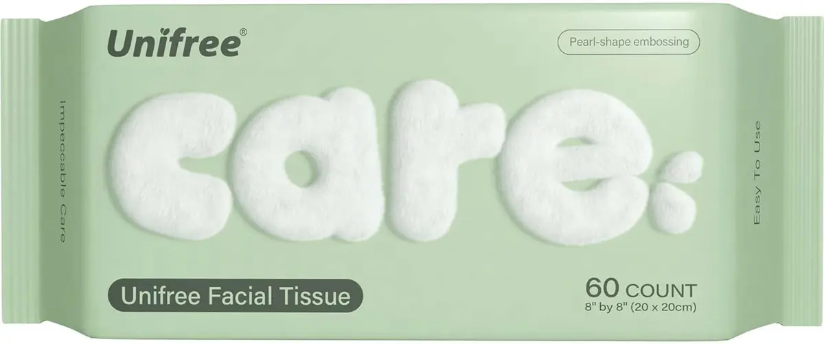 UNIFREE Disposable Dry Facial Towels 240 Count | Soft, Absorbent & Reusable for Sensitive Skin - view 6