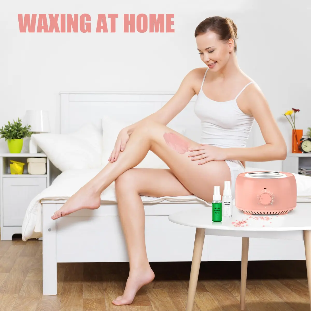 TIKESI Waxing Kit for Hair Removal 14oz | Full Body, Face, Bikini, Men & Women - view 7