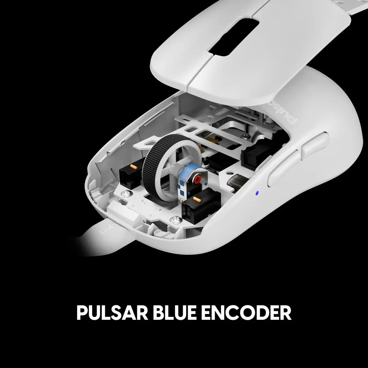 Pulsar Gaming Gears X2H Wired Gaming Mouse Medium White | High-Performance, Lightweight, 26000 DPI - view 4