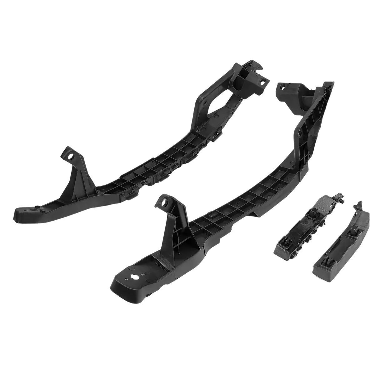 AUROLYNNE 4-Piece Front Headlight and Bumper Bracket Kit for 2008-2012 Honda Accord Sedan | OE Replacement Set - main product image