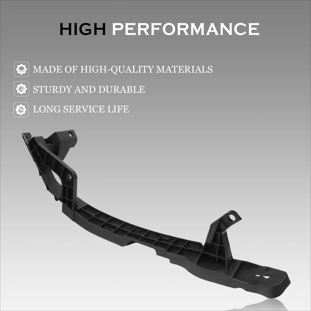 AUROLYNNE 4-Piece Front Headlight and Bumper Bracket Kit for 2008-2012 Honda Accord Sedan | OE Replacement Set - view 6