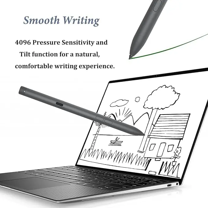 LiXiongBao Premier Rechargeable Active Pen PN7522W for Dell 2-in-1 Laptops | High Sensitivity, Bluetooth - view 8