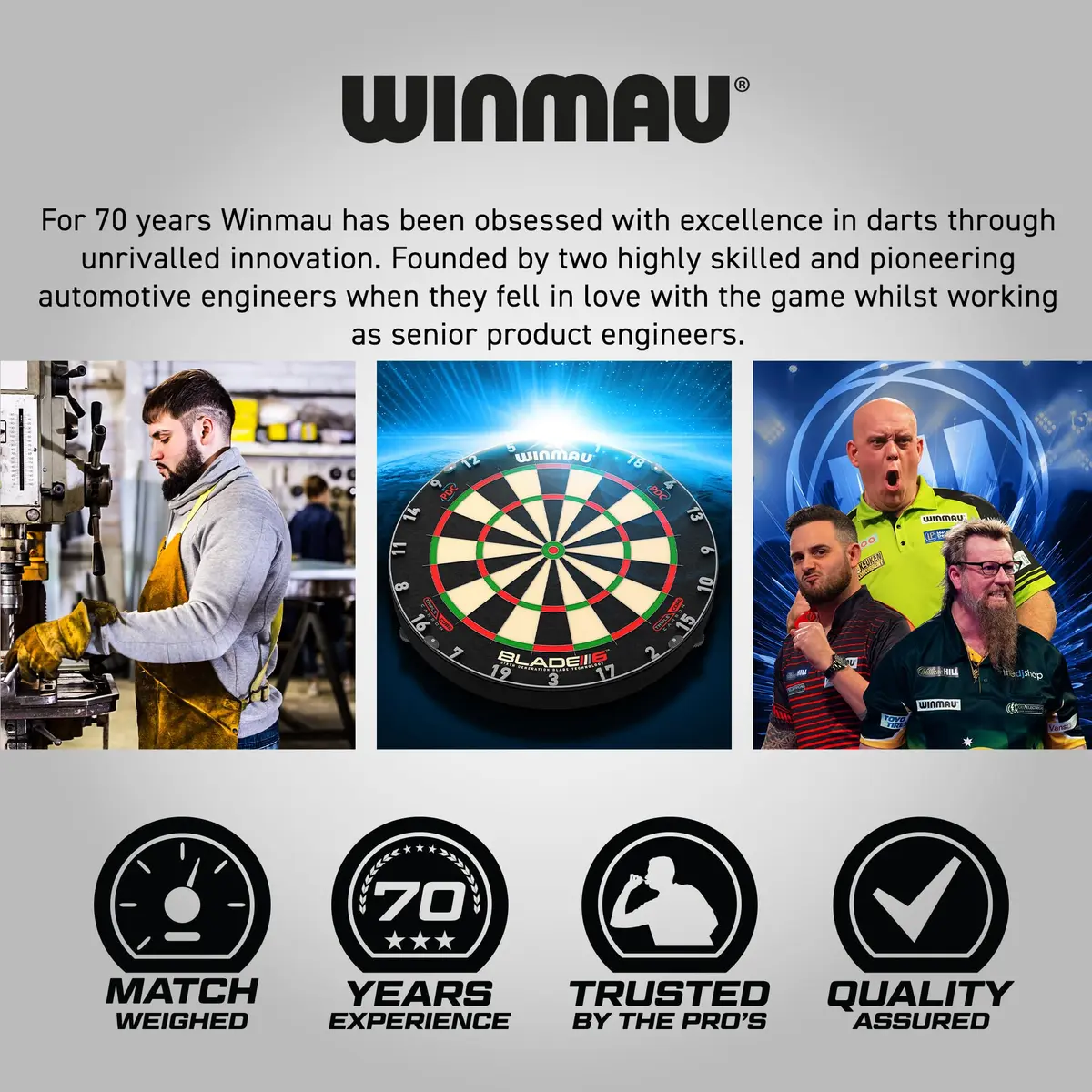 Winmau Darts Joe Cullen Rockstar 20g Brass Darts Set with Flights & Shafts | Precise Control & Iconic Style - view 6