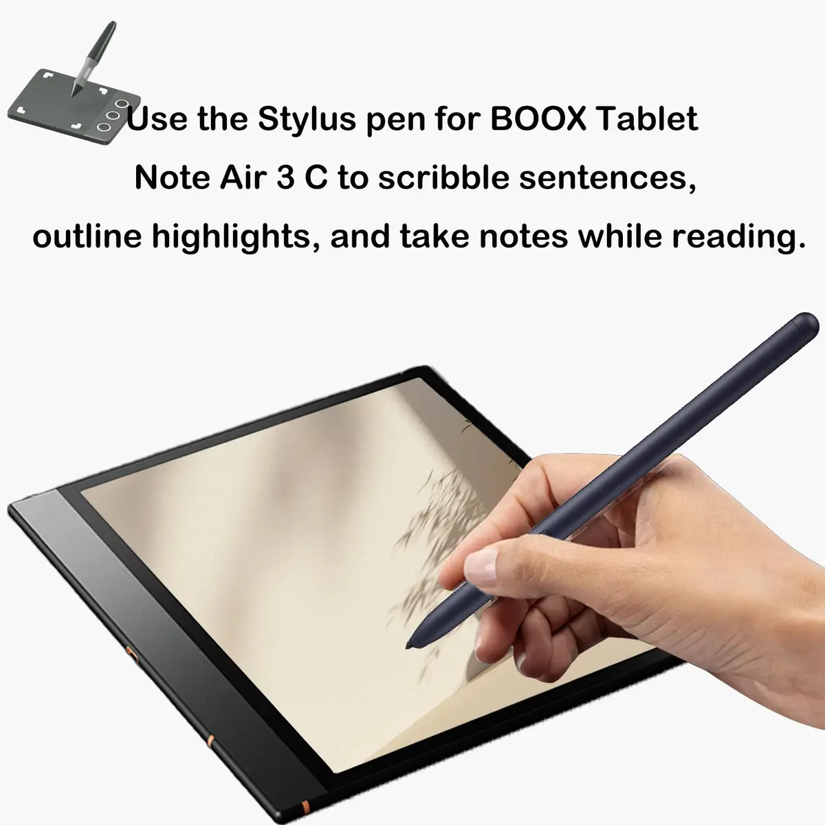 Alovexiong Stylus Pen with Eraser for BOOX Tablets 4096 Pressure Levels | 10.3 inch ePaper - view 6