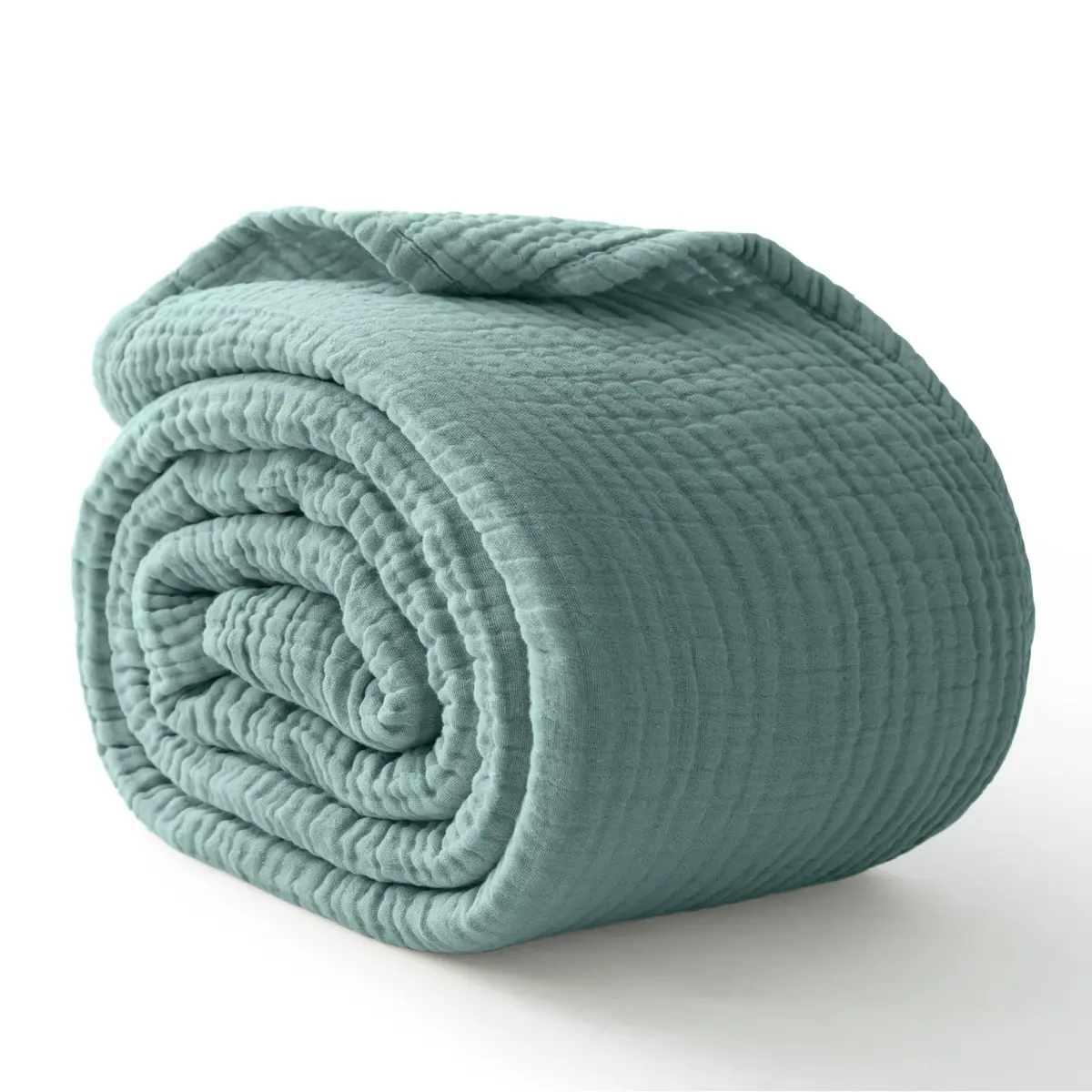 Kozyhvn 100% Cotton Muslin Blanket King 108" x 90" | Breathable & Soft for Adults - main product image