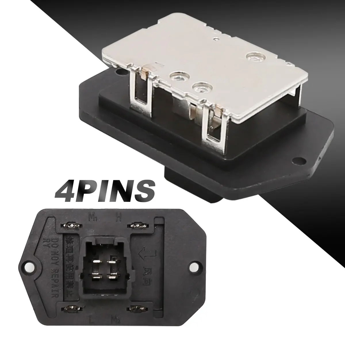 UOIENRT AC Heater Blower Motor Resistor for Toyota & Scion | HVAC Replacement 4P1655 973580 - view 5